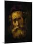 A Rabbi-Rembrandt van Rijn-Mounted Giclee Print