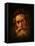 A Rabbi-Rembrandt van Rijn-Framed Stretched Canvas