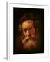 A Rabbi-Rembrandt van Rijn-Framed Giclee Print