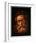 A Rabbi-Rembrandt van Rijn-Framed Giclee Print