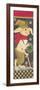 A Rabbit Dressed for Winter, Holding a Wreath-Beverly Johnston-Framed Giclee Print