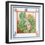 A Rabbit in the Cabbage Patch-Catherine Bradbury-Framed Giclee Print