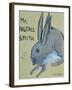 A Rabbit named Mr Nutall Smith-Brenda Brin Booker-Framed Giclee Print