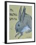 A Rabbit named Mr Nutall Smith-Brenda Brin Booker-Framed Giclee Print