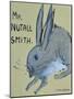 A Rabbit named Mr Nutall Smith-Brenda Brin Booker-Mounted Premium Giclee Print