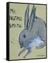 A Rabbit named Mr Nutall Smith-Brenda Brin Booker-Framed Stretched Canvas
