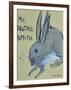 A Rabbit named Mr Nutall Smith-Brenda Brin Booker-Framed Giclee Print