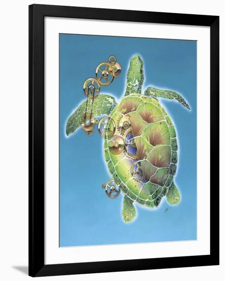 A Race Against Time-Durwood Coffey-Framed Giclee Print