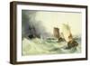 A Race for the Derelict, 1873-Arthur Joseph Meadows-Framed Giclee Print