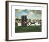 A Race for the Line-Jacques Emile Blanche-Framed Premium Giclee Print