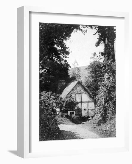 A Radnorshire Cottage, Wales, 1924-1926-Herbert Felton-Framed Giclee Print