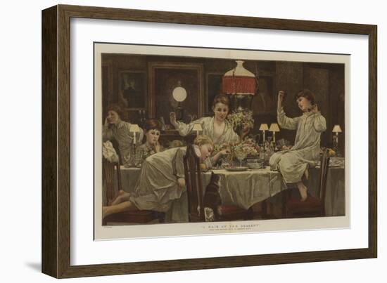 A Raid on the Dessert-Edward Killingworth Johnson-Framed Giclee Print