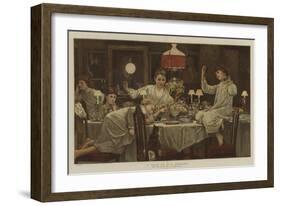 A Raid on the Dessert-Edward Killingworth Johnson-Framed Giclee Print