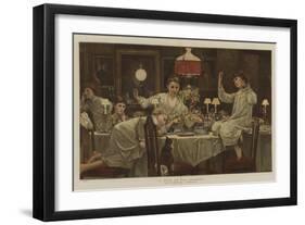 A Raid on the Dessert-Edward Killingworth Johnson-Framed Giclee Print