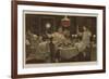 A Raid on the Dessert-Edward Killingworth Johnson-Framed Giclee Print
