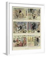 A Raid That Failed and a Relief Column That Distinguished Itself-Tom Browne-Framed Giclee Print