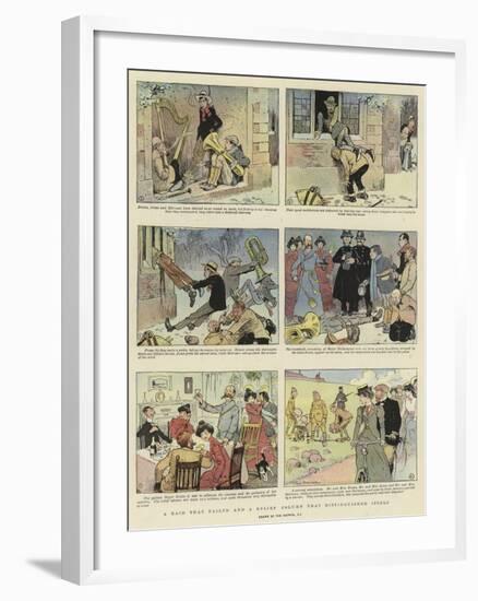 A Raid That Failed and a Relief Column That Distinguished Itself-Tom Browne-Framed Giclee Print