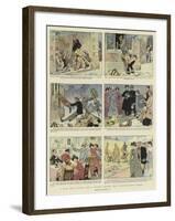 A Raid That Failed and a Relief Column That Distinguished Itself-Tom Browne-Framed Giclee Print