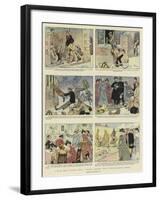 A Raid That Failed and a Relief Column That Distinguished Itself-Tom Browne-Framed Giclee Print