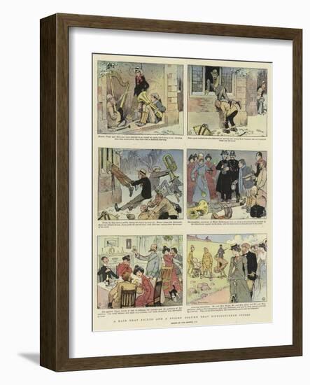 A Raid That Failed and a Relief Column That Distinguished Itself-Tom Browne-Framed Giclee Print