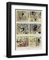 A Raid That Failed and a Relief Column That Distinguished Itself-Tom Browne-Framed Giclee Print