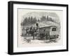 A Railroad Battery, American Civil War, USA, 1870S-null-Framed Giclee Print