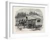 A Railroad Battery, American Civil War, USA, 1870S-null-Framed Giclee Print