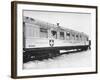 A Railroad Car Converted into a Travelling Dentist Office by the Swiss Relief Agency-null-Framed Photographic Print