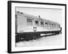 A Railroad Car Converted into a Travelling Dentist Office by the Swiss Relief Agency-null-Framed Photographic Print