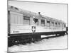 A Railroad Car Converted into a Travelling Dentist Office by the Swiss Relief Agency-null-Mounted Photographic Print