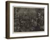 A Railway Clearance Auction at King's Cross Station-William Bazett Murray-Framed Giclee Print