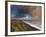 A Rain Cloud Approaches the Cliffs at Weybourne, Norfolk, England-Jon Gibbs-Framed Photographic Print