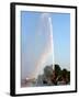 A Rainbow is Seen Behind Alster Lake in Downtown Hamburg, Northern Germany, September 12, 2006-Fabian Bimmer-Framed Photographic Print