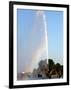 A Rainbow is Seen Behind Alster Lake in Downtown Hamburg, Northern Germany, September 12, 2006-Fabian Bimmer-Framed Photographic Print