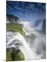 A Rainbow over Iguacu Falls in Brazil-Alex Saberi-Mounted Photographic Print