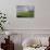 A Rainbow over the Countryside of Swaledale, Yorkshire Dales, Yorkshire, United Kingdom-John Woodworth-Photographic Print displayed on a wall