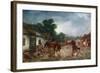 A Rainy Day, 1870-Peter Graham-Framed Giclee Print