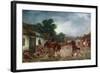 A Rainy Day, 1870-Peter Graham-Framed Giclee Print