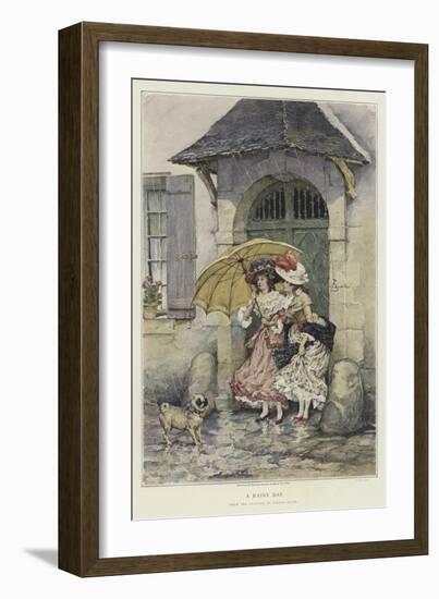 A Rainy Day-Pierre Outin-Framed Giclee Print
