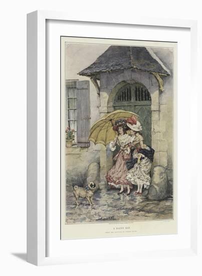 A Rainy Day-Pierre Outin-Framed Giclee Print
