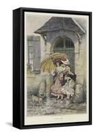 A Rainy Day-Pierre Outin-Framed Stretched Canvas