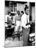 A Raisin In The Sun, Ruby Dee, Claudia McNeil, Diana Sands, Sidney Poitier, 1961-null-Mounted Photo