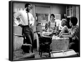 A Raisin In The Sun, Sidney Poitier, Ruby Dee, Claudia McNeil, Diana Sands, 1961-null-Framed Photo