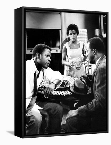 A Raisin In The Sun, Sidney Poitier, Ruby Dee, Louis Gossett Jr., 1961-null-Framed Stretched Canvas