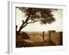 A Rajasthani Woman Carries Her Things on Her Head in a Small Village in Western Rajasthan-D. Scott Clark-Framed Photographic Print