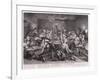 A Rake's Progress, 1735-William Hogarth-Framed Giclee Print