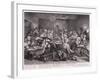 A Rake's Progress, 1735-William Hogarth-Framed Giclee Print