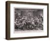 A Rake's Progress, 1735-William Hogarth-Framed Giclee Print