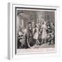 A Rake's Progress, 1735-William Hogarth-Framed Giclee Print