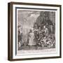 A Rake's Progress, 1735-William Hogarth-Framed Giclee Print